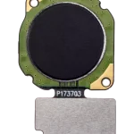 Huawei Y7 2019 İle Uyumlu Parmak İzi Okuyucu Esnek Kablolu (Gece ​​Yarısı Siyahı)