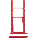 Huawei Y7 2019 İle Uyumlu Sim Kart Tepsisi 2019 (Mercan Kırmızısı)