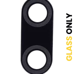 Huawei Y7 2019 İle Uyumlu Yapışkanlı Arka Kamera Lensi (Sadece Cam)
