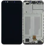 Huawei Y7 Prime İle Uyumlu Ekran Dokunmatik Çerçeveli ekran  (2018) %100 Orijinal (Siyah)