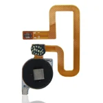 Huawei Y7 Pro İle Uyumlu Parmak İzi Okuyucu Esnek Kablolu (2018) (Siyah)