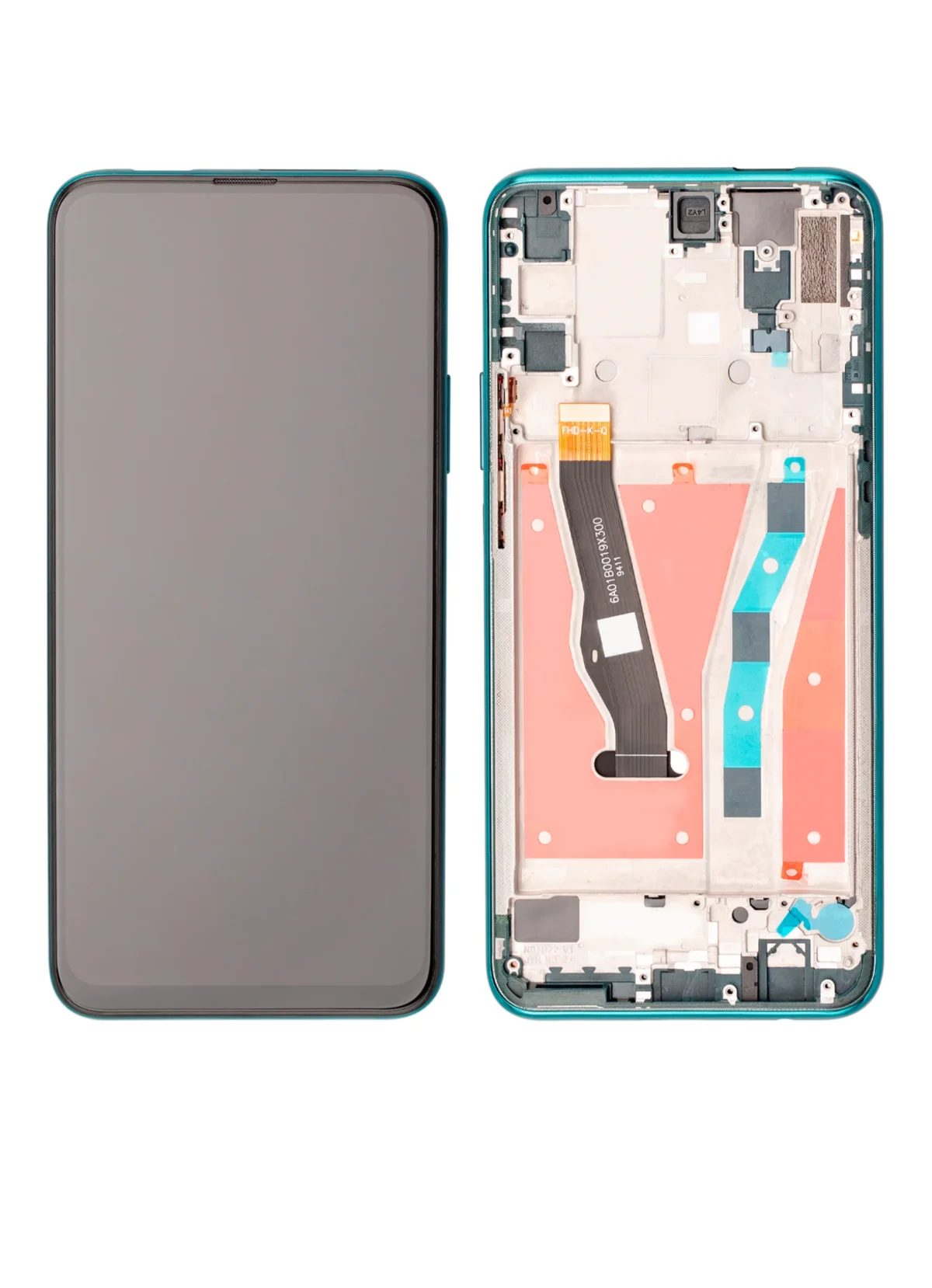 Huawei Y9 Prime 2019 İle Uyumlu Ekran Dokunmatik Çerçeveli ekran %100 Orijinal (Zümrüt Yeşili) - Görsel 5
