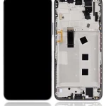 Huawei Y9a İle Uyumlu Ekran Dokunmatik Çerçeveli ekran %100 Orijinal (Siyah)