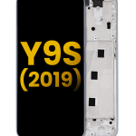 Huawei Y9s İle Uyumlu Ekran Dokunmatik Çerçeveli ekran %100 Orijinal (Nefes Kristali)