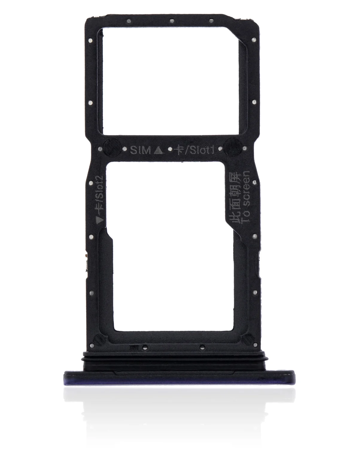 Huawei Y9s İle Uyumlu Sim Kart Tepsisi (Phantom Purple) - Görsel 3
