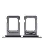 Iphone 11 Pro Max ile Uyumlu Çift Sim Kart Tepsisi / 11 Pro Max Mat Uzay Grisi ile Uyumlu - Görsel 3