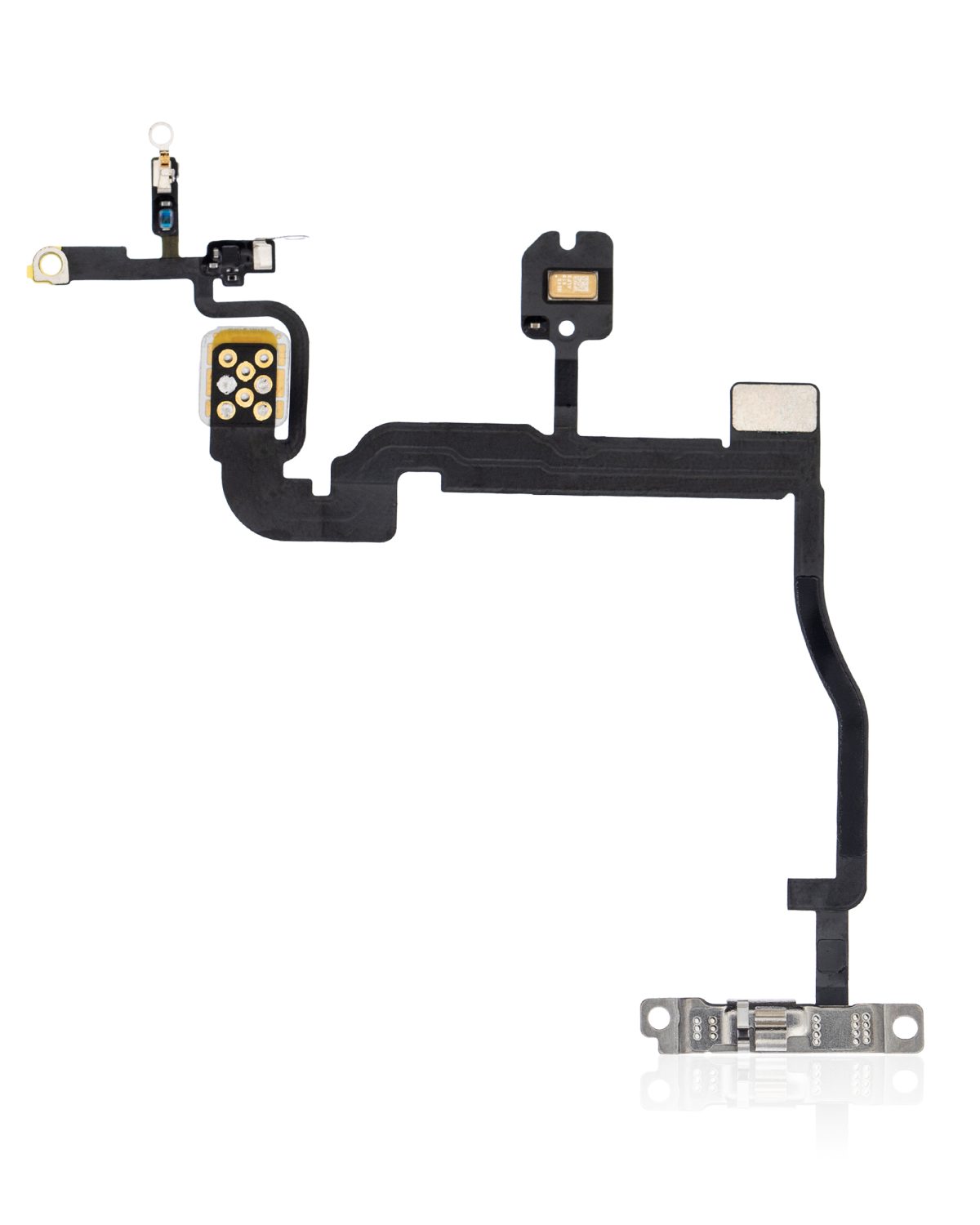 Iphone 11 Pro Max ile Uyumlu Güç Düğmesi Esnek Kablo ile Uyumlu