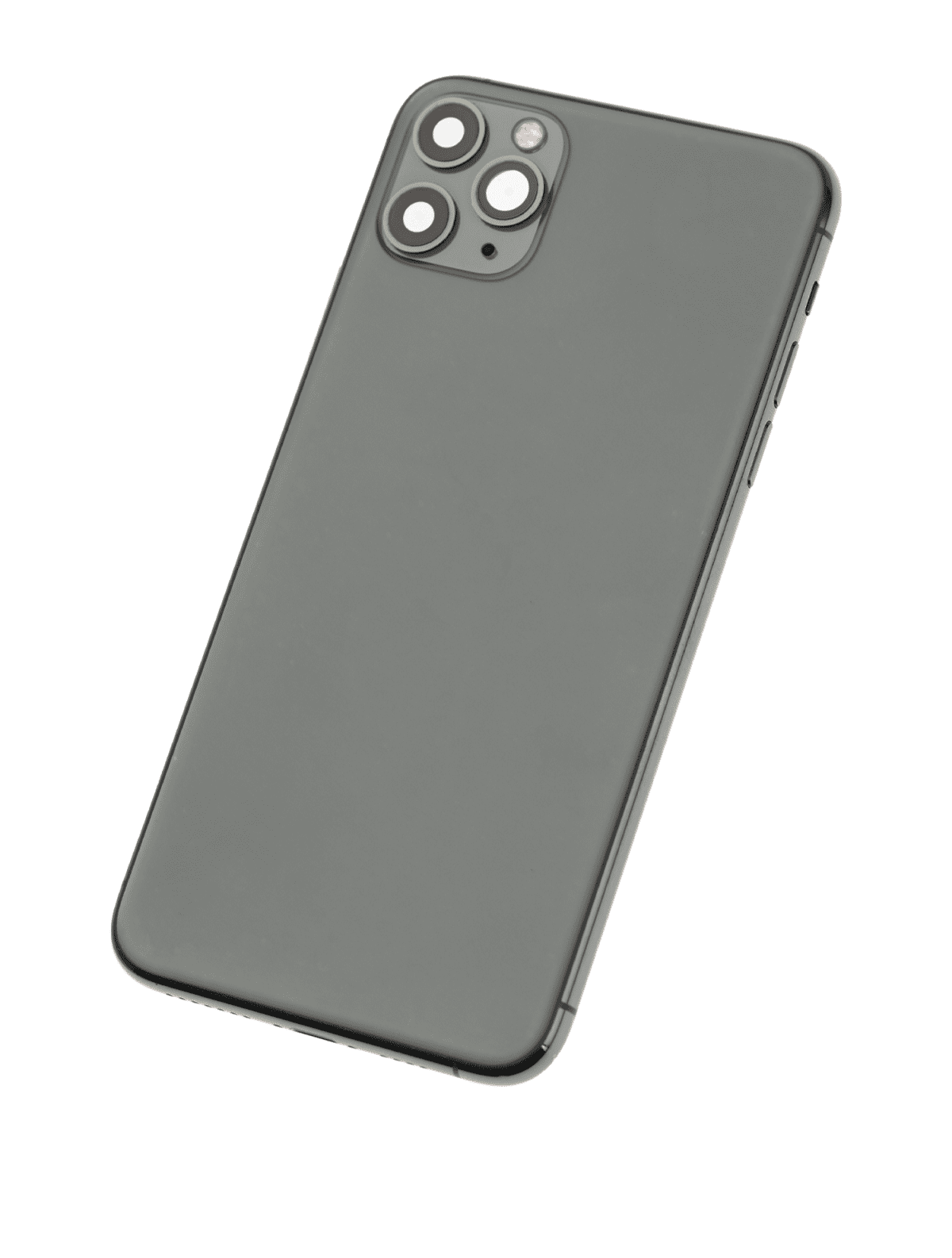 Iphone 11 Pro Max ile Uyumlu Kasa Bileşenler Önceden Takılmış ile Uyumlu Kasa  Gece ​​Yarısı Yeşili - Görsel 2