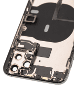 Iphone 11 Pro Max ile Uyumlu Kasa Bileşenler Önceden Takılmış ile Uyumlu Kasa  Gece ​​Yarısı Yeşili - Görsel 4