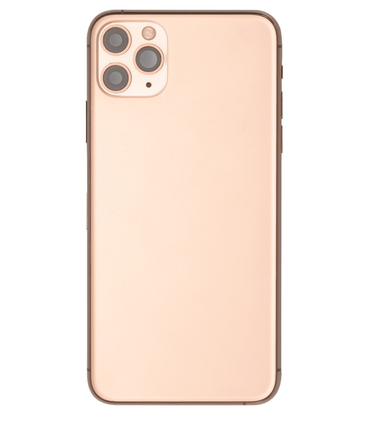 Iphone 11 Pro Max ile Uyumlu Kasa Bileşenler Önceden Takılmış ile Uyumlu Kasa  Gold - Görsel 5