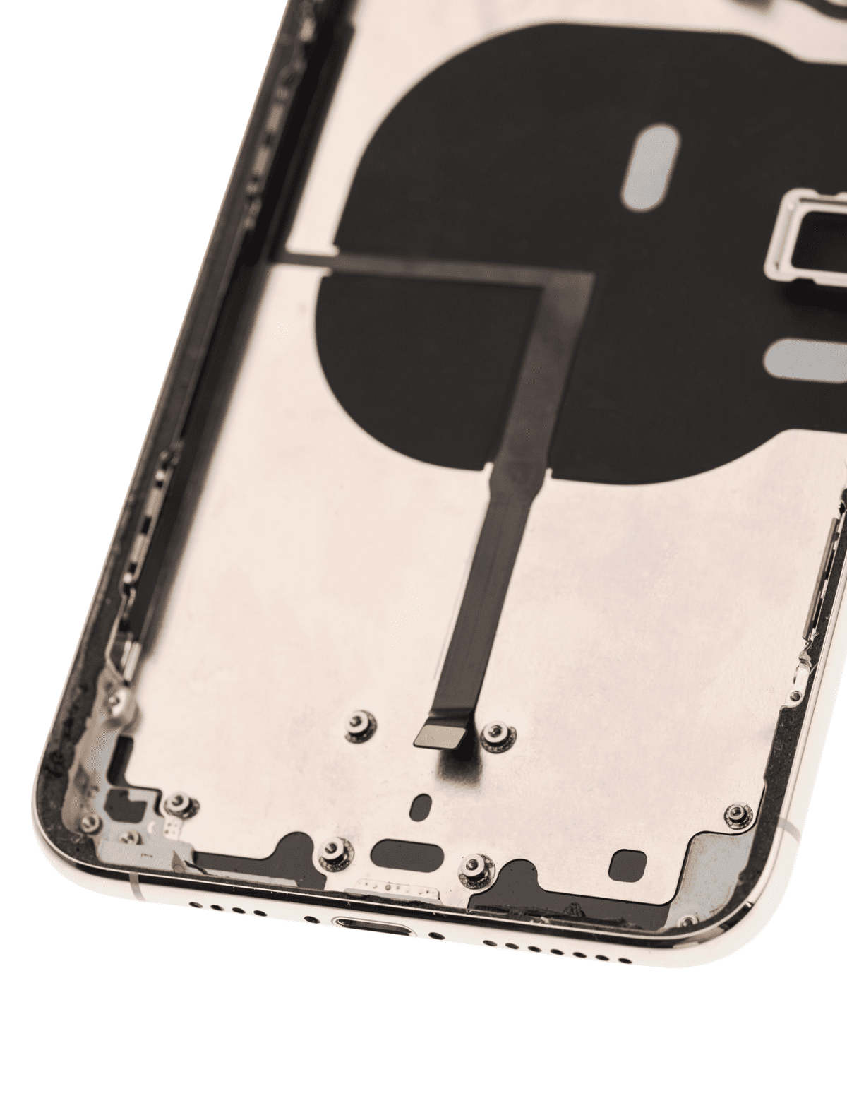Iphone 11 Pro Max ile Uyumlu Kasa Bileşenler Önceden Takılmış ile Uyumlu Kasa  Gümüş - Görsel 4