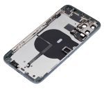Iphone 11 Pro Max ile Uyumlu Küçük Bileşenler Önceden Takılmış Arka Muhafaza Logo Yok Plus Gece ​​Yarısı Yeşili ile Uyumlu - Görsel 5