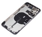 Iphone 11 Pro Max ile Uyumlu Küçük Bileşenler Önceden Takılmış Arka Muhafaza Logo Yok Plus Uzay Grisi ile Uyumlu - Görsel 5