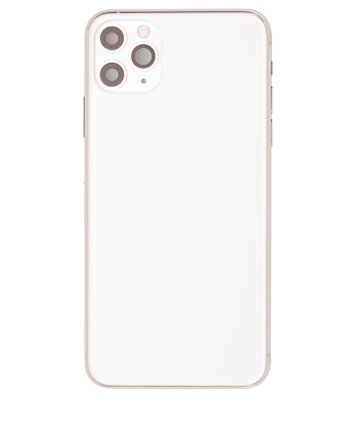 Iphone 11 Pro Max ile Uyumlu Küçük Bileşenler Önceden Takılmış Arka Muhafaza ile Uyumlu Kullanılmış  Çekme: Sınıf A Gümüş - Görsel 5