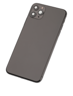 Iphone 11 Pro Max ile Uyumlu Küçük Bileşenler Önceden Takılmış Arka Muhafaza ile Uyumlu Kullanılmış  Çekme:  Uzay Grisi - Görsel 2