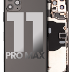 Iphone 11 Pro Max ile Uyumlu Küçük Bileşenler Önceden Takılmış Arka Muhafaza ile Uyumlu Kullanılmış  Çekme: Sınıf C Uzay Grisi