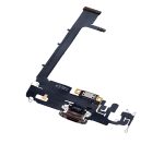 Iphone 11 Pro Max ile Uyumlu Şarj Portu Girişli Mifrofon Filmi Şarj Filmi  A Plus Kalite Gold - Görsel 5