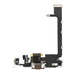 Iphone 11 Pro Max ile Uyumlu Şarj Portu Girişli Mifrofon Filmi Şarj Filmi Premium Gold