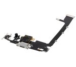 Iphone 11 Pro Max ile Uyumlu Şarj Portu Girişli Mifrofon Filmi Şarj Filmi  Premium Gümüş - Görsel 3
