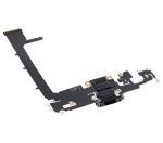 Iphone 11 Pro Max ile Uyumlu Şarj Portu Girişli Mifrofon Filmi Şarj Filmi Premium Uzay Grisi - Görsel 4