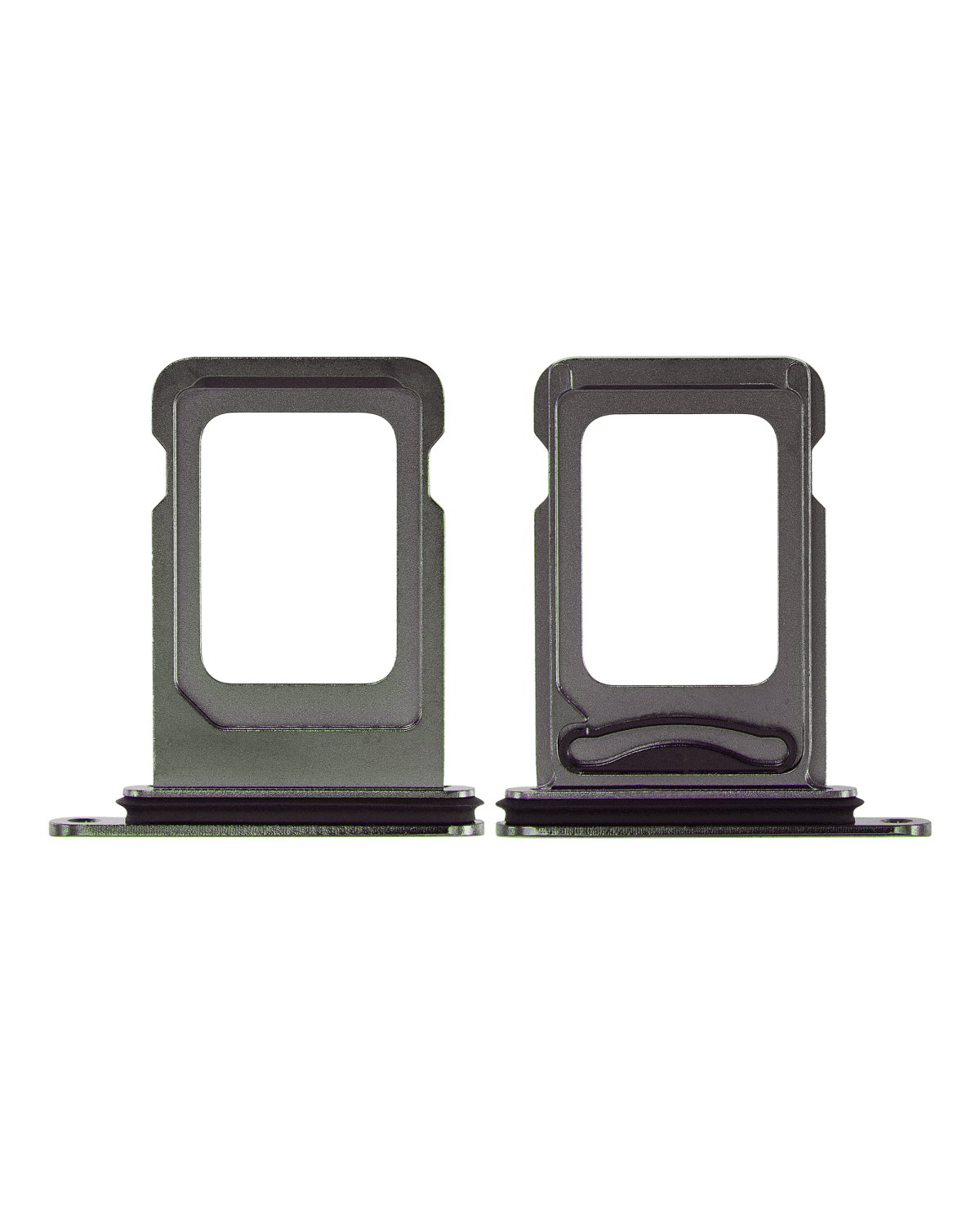 Iphone 11 Pro ile Uyumlu Çift Sim Kart Tepsisi / 11 Pro Max Mat Gece Yarısı Yeşili ile Uyumlu - Görsel 2