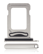 Iphone 11 Pro ile Uyumlu Çift Sim Kart Tepsisi / 11 Pro Max Mat Gümüş ile Uyumlu