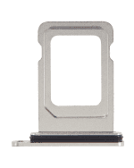 Iphone 11 Pro ile Uyumlu Çift Sim Kart Tepsisi / 11 Pro Max Mat Gümüş ile Uyumlu - Görsel 3