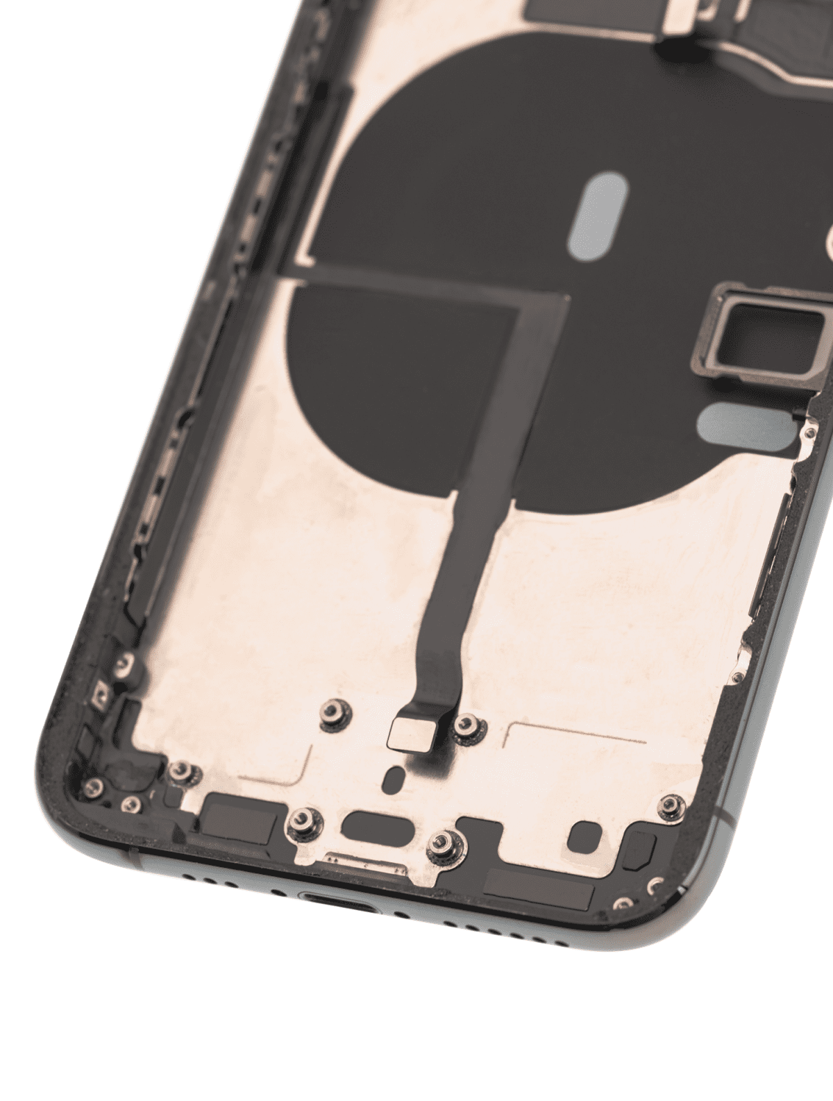 Iphone 11 Pro ile Uyumlu Kasa Bileşenler Önceden Takılmış ile Uyumlu Kasa  Gece ​​Yarısı Yeşili - Görsel 3