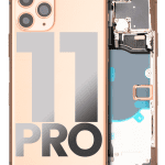 Iphone 11 Pro ile Uyumlu Kasa Bileşenler Önceden Takılmış ile Uyumlu Kasa  Gold