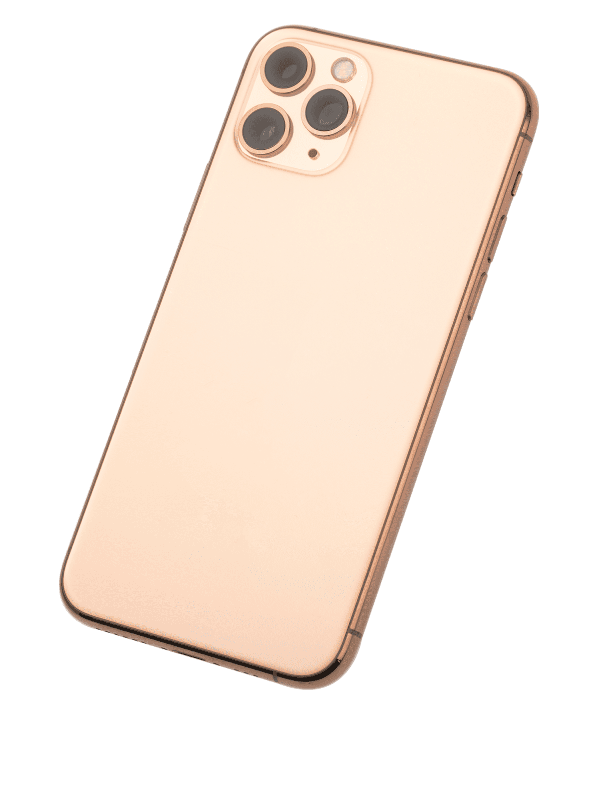Iphone 11 Pro ile Uyumlu Kasa Bileşenler Önceden Takılmış ile Uyumlu Kasa Kasa Mat Gold - Görsel 2