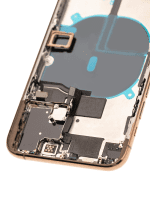 Iphone 11 Pro ile Uyumlu Kasa Bileşenler Önceden Takılmış ile Uyumlu Kasa Kasa Mat Gold - Görsel 4