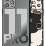 Iphone 11 Pro ile Uyumlu Kasa Bileşenler Önceden Takılmış ile Uyumlu Kasa  Mat Gece Yarısı Yeşili