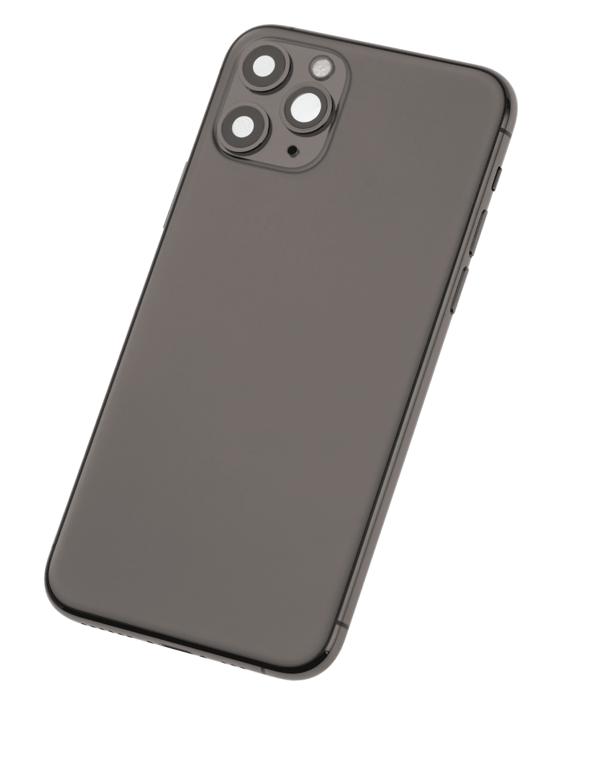 Iphone 11 Pro ile Uyumlu Kasa Bileşenler Önceden Takılmış ile Uyumlu Kasa  Mat Uzay Grisi - Görsel 2