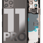 Iphone 11 Pro ile Uyumlu Kasa Bileşenler Önceden Takılmış ile Uyumlu Kasa  Mat Uzay Grisi