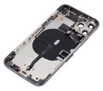 Iphone 11 Pro ile Uyumlu Küçük Bileşenler Önceden Takılmış Arka Muhafaza Logo Yok Plus Uzay Grisi ile Uyumlu - Görsel 5