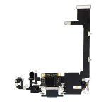 Iphone 11 Pro ile Uyumlu Şarj Portu Girişli Mifrofon Filmi Şarj Film (Orijinal Servis Ürün) Gece ​​Yarısı Yeşili