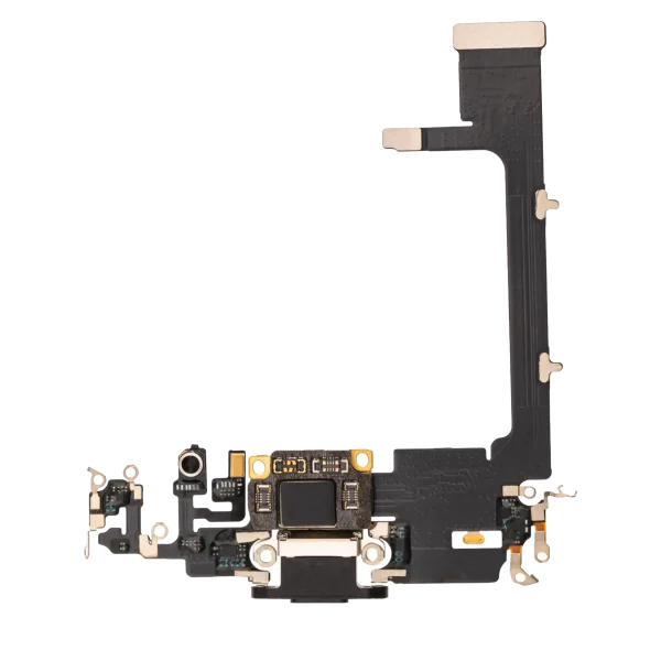 Iphone 11 Pro ile Uyumlu Şarj Portu Girişli Mifrofon Filmi Şarj Filmi A Plus Kalite Uzay Grisi