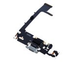 Iphone 11 Pro ile Uyumlu Şarj Portu Girişli Mifrofon Filmi Şarj Filmi (Orijinal Servis Ürün) Gümüş - Görsel 3