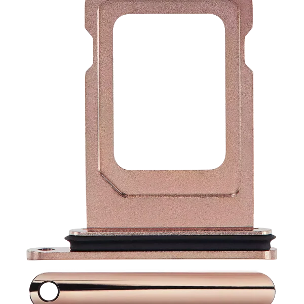 Iphone 11 ile Uyumlu Çift Sim Kart Tepsisi Pro / 11 Pro Max Mat Gold ile Uyumlu