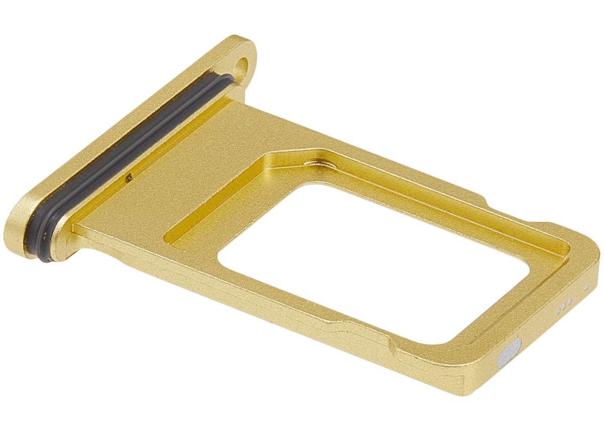 Iphone 11 ile Uyumlu Çift Sim Kart Tepsisi Sarı ile Uyumlu - Görsel 3