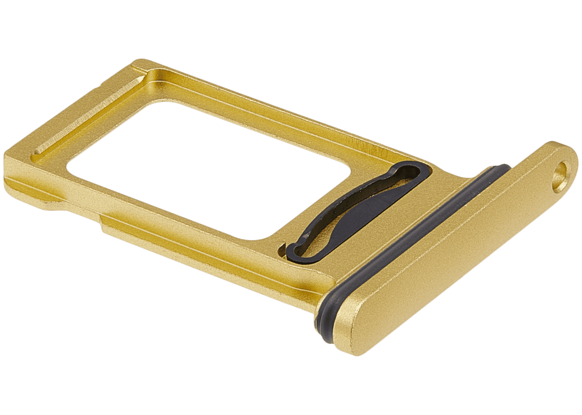 Iphone 11 ile Uyumlu Çift Sim Kart Tepsisi Sarı ile Uyumlu - Görsel 4