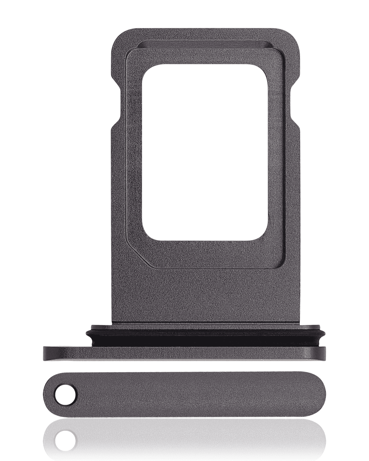 Iphone 11 ile Uyumlu Çift Sim Kart Tepsisi Siyah ile Uyumlu