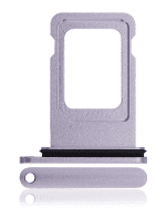 Iphone 11 ile Uyumlu Çift Sim Kart Tepsisi ile Uyumlu Mor