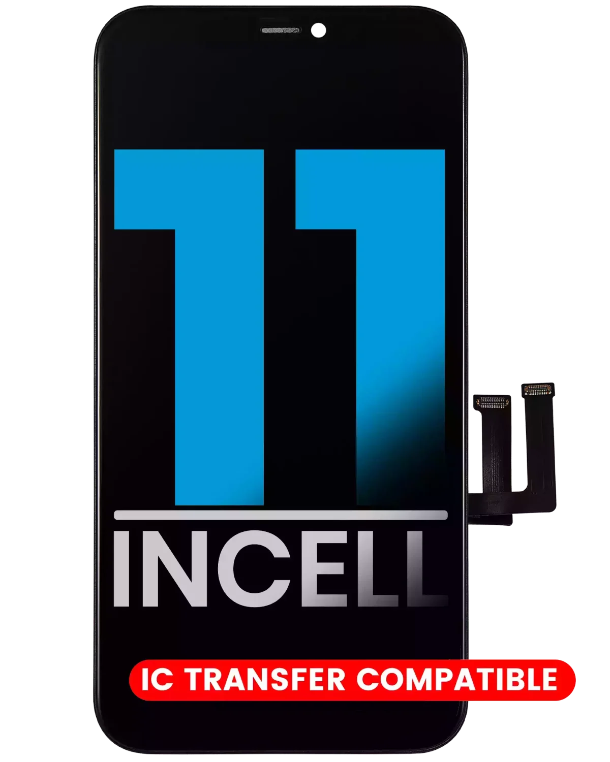 Iphone 11 ile Uyumlu Ekran Dokunmatik Yan Yanayi: A Kalite İncell - Görsel 5