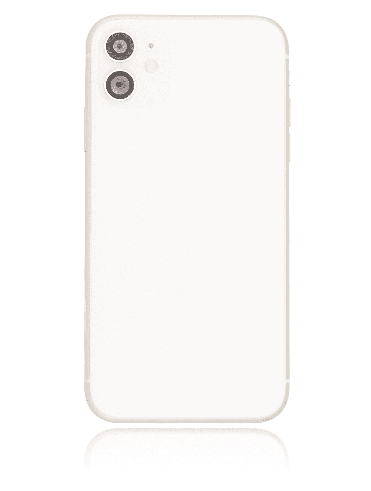 Iphone 11 ile Uyumlu Kasa Bileşenler Önceden Takılmış ile Uyumlu Kasa Kasa Beyaz - Görsel 2