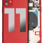 Iphone 11 ile Uyumlu Kasa Bileşenler Önceden Takılmış ile Uyumlu Kasa Kasa Kırmızı