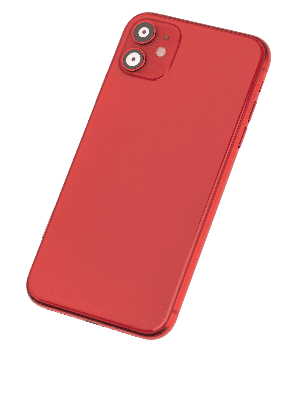 Iphone 11 ile Uyumlu Kasa Bileşenler Önceden Takılmış ile Uyumlu Kasa Kasa Kırmızı - Görsel 3