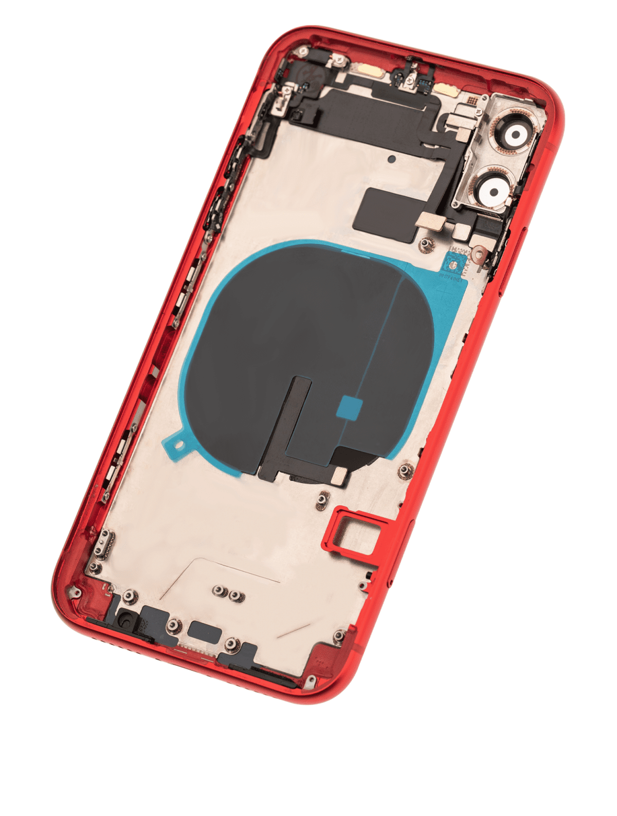 Iphone 11 ile Uyumlu Kasa Bileşenler Önceden Takılmış ile Uyumlu Kasa Kasa Kırmızı - Görsel 4