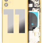 Iphone 11 ile Uyumlu Kasa Bileşenler Önceden Takılmış ile Uyumlu Kasa Kasa Sarı