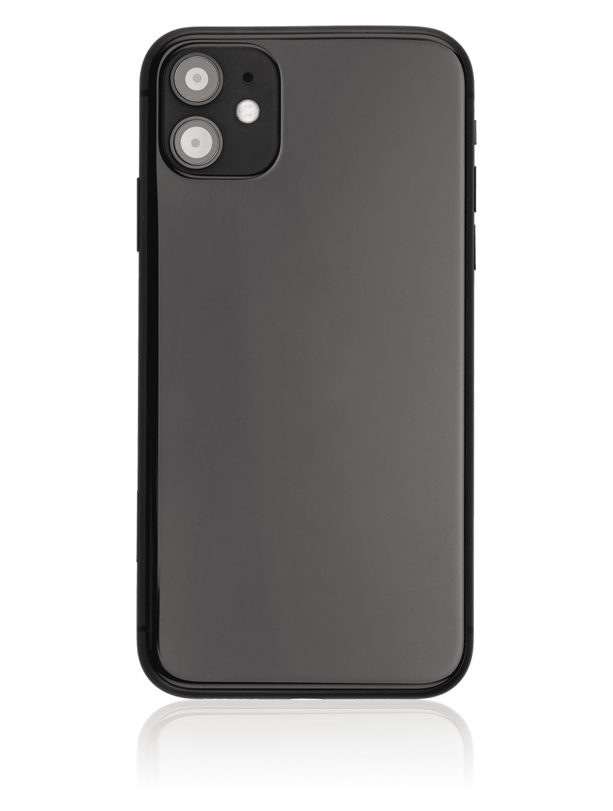 Iphone 11 ile Uyumlu Kasa Bileşenler Önceden Takılmış ile Uyumlu Kasa Kasa Siyah - Görsel 2